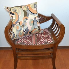 Gucci Vintage Medium Silk Scarf Pillow