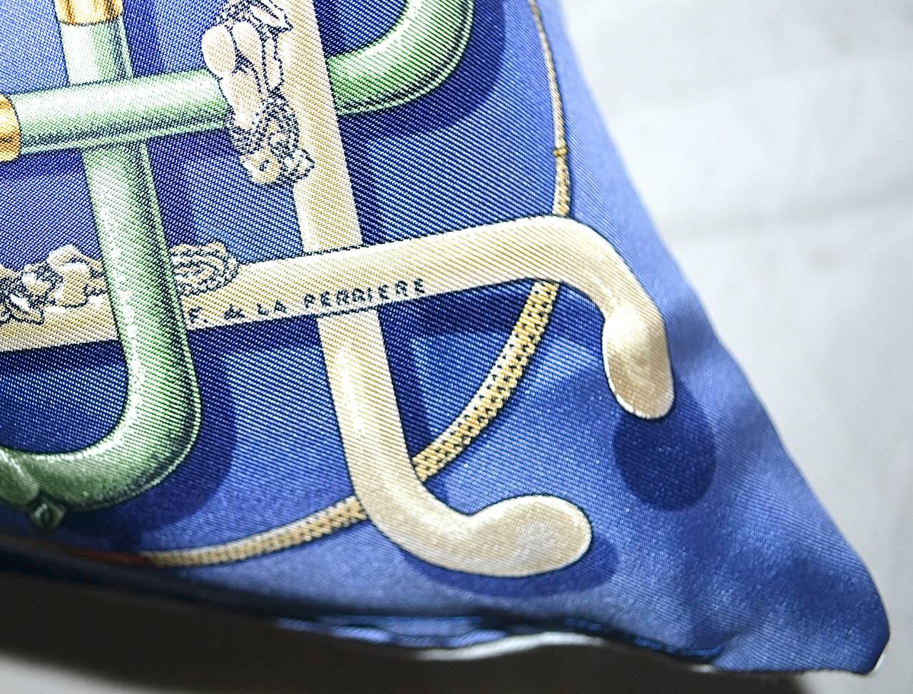 Women's or Men's Vintage ‎Hermès Custom Scarf Pillow