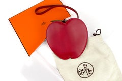 Hermes Tutti Frutti Apple Clutch