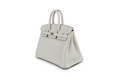 Hermes Birkin 25 Gris Perle Swift Palladium Hardware