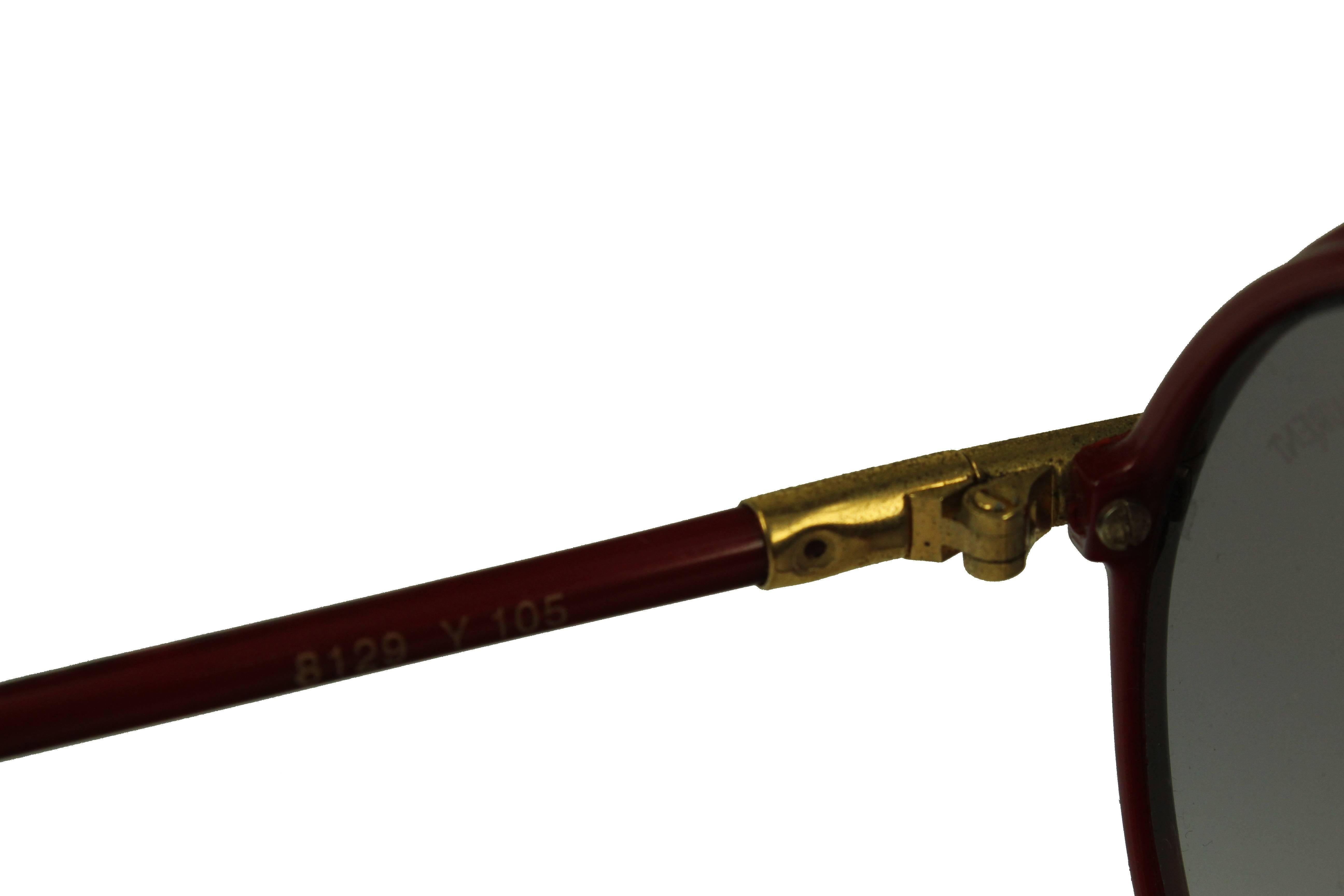 1980's Yves Saint Laurent Sunglasses 8129 3