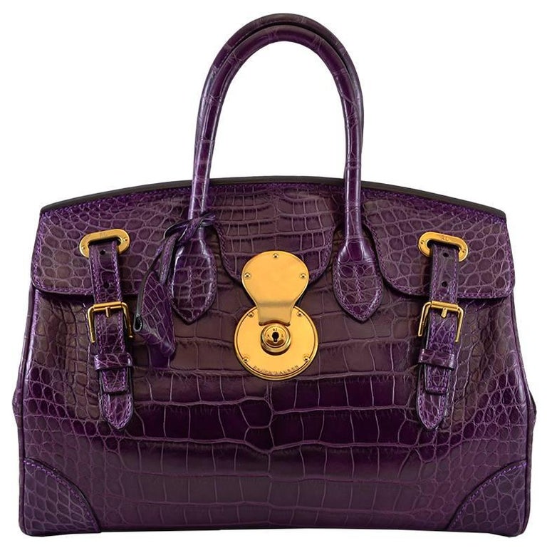 deep purple bag