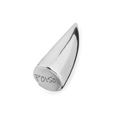 JvdF Sterling Silver Pill Case with "Antidote" or "Poison" Engraving