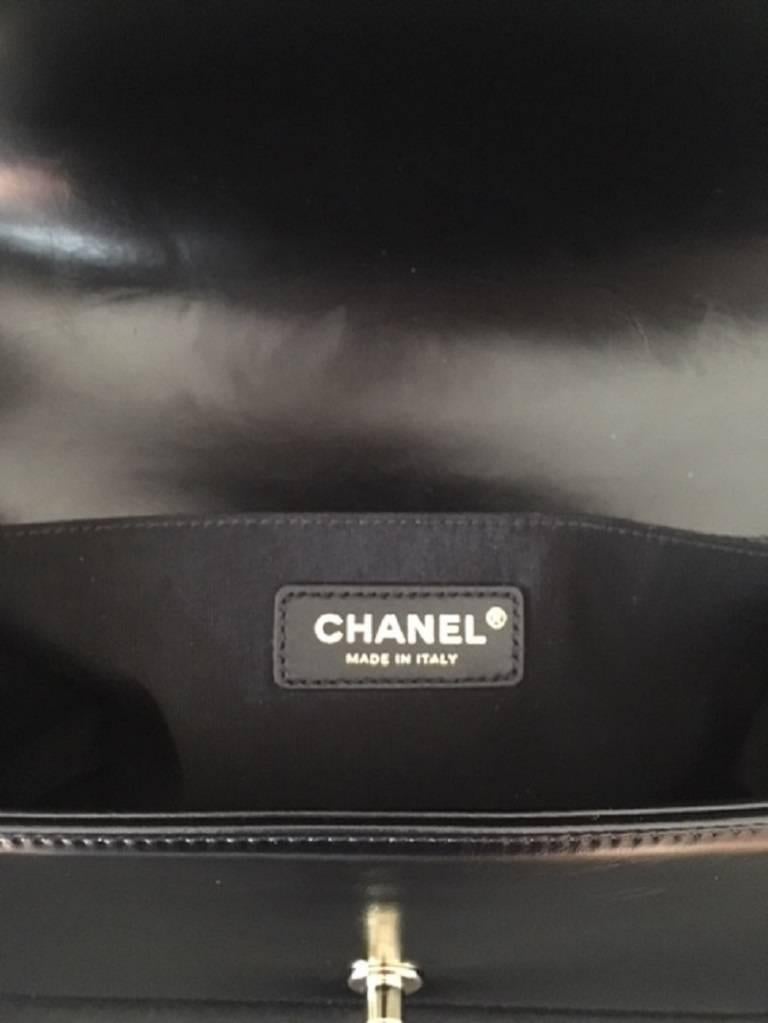 chanel shearling bag