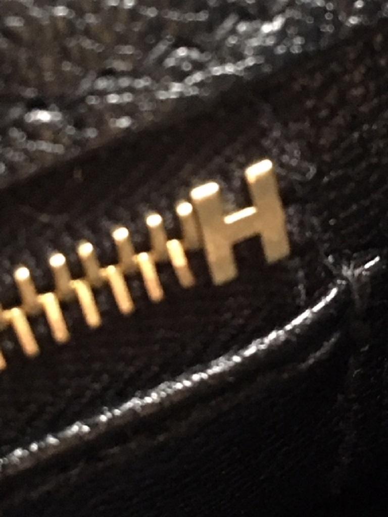 Hermes 2018 Brand New Birkin 35 with TOGO leather in Black with Gold Hardware For Sale 11