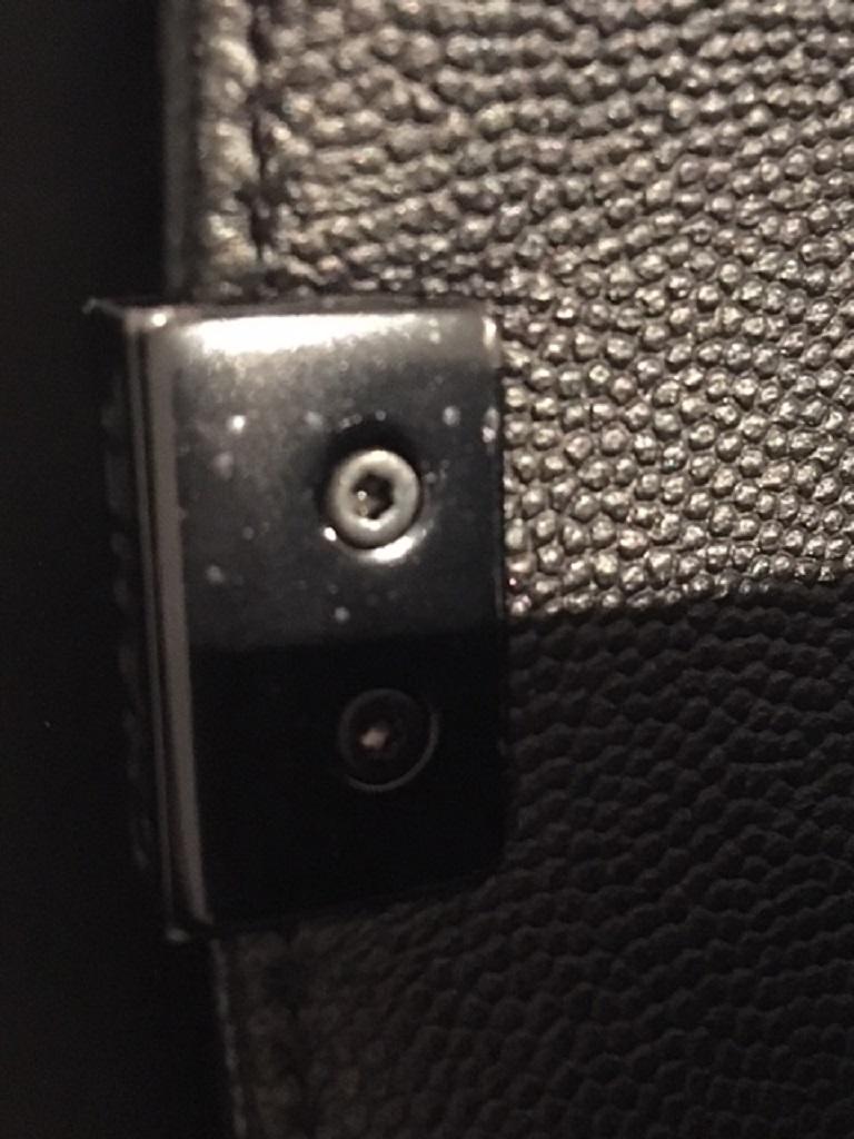 Chanel 17S So Black medium boy bag with iridescent black hardware  For Sale 9