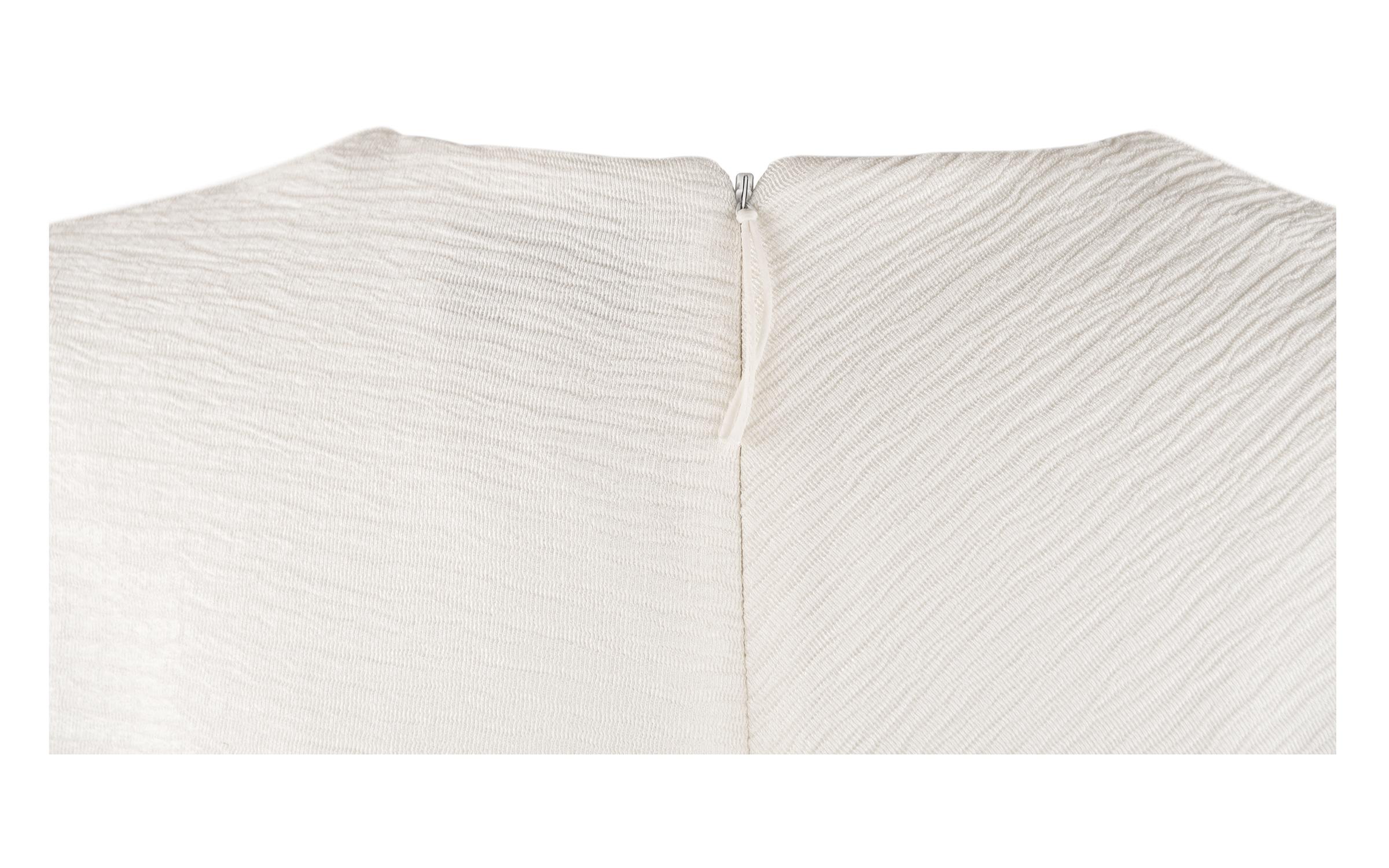J. Mendel Off White Silk Twist Dress   In Excellent Condition For Sale In Newport, RI