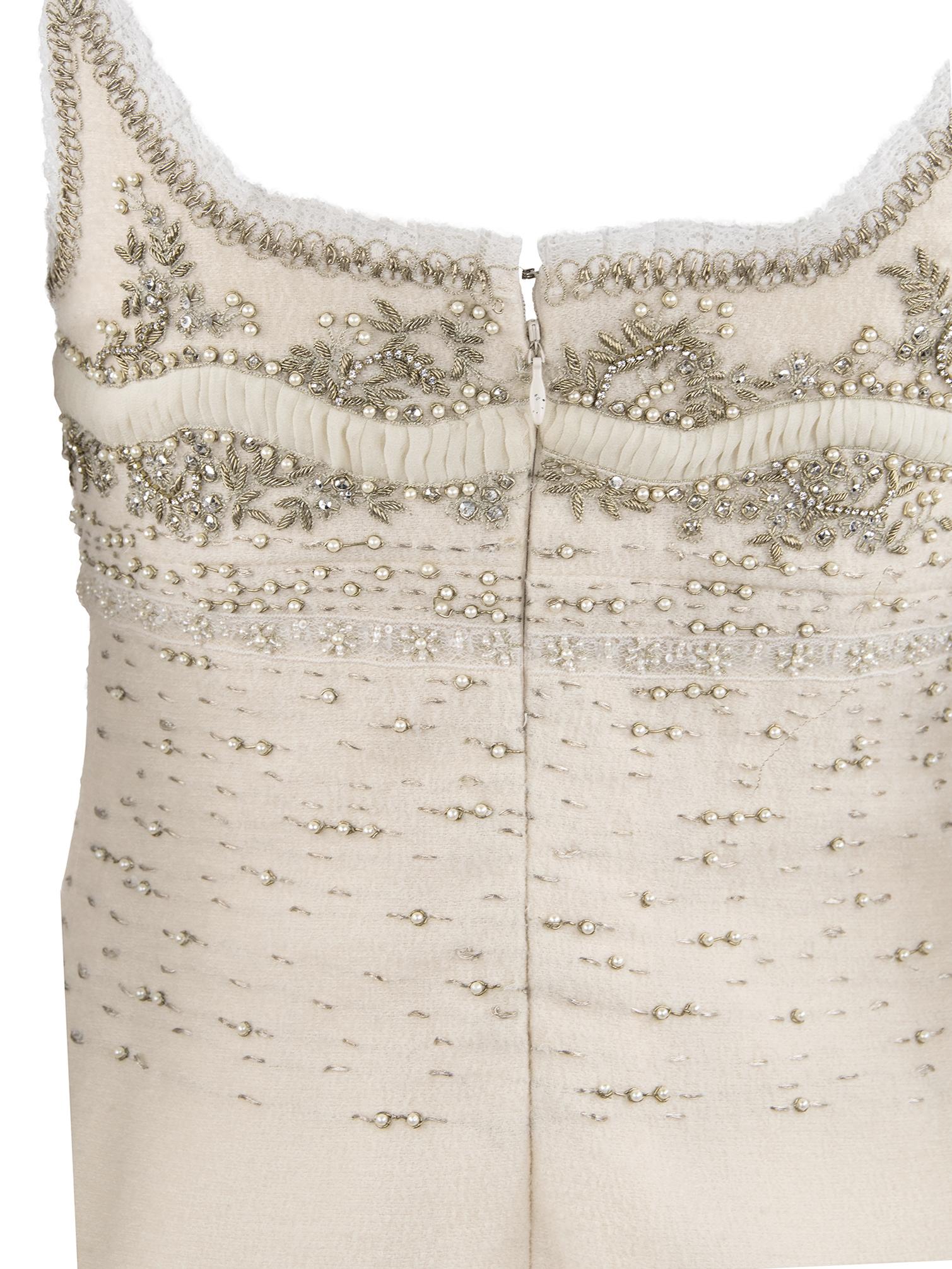 Women's Oscar de la Renta Dress with Embroidery  For Sale