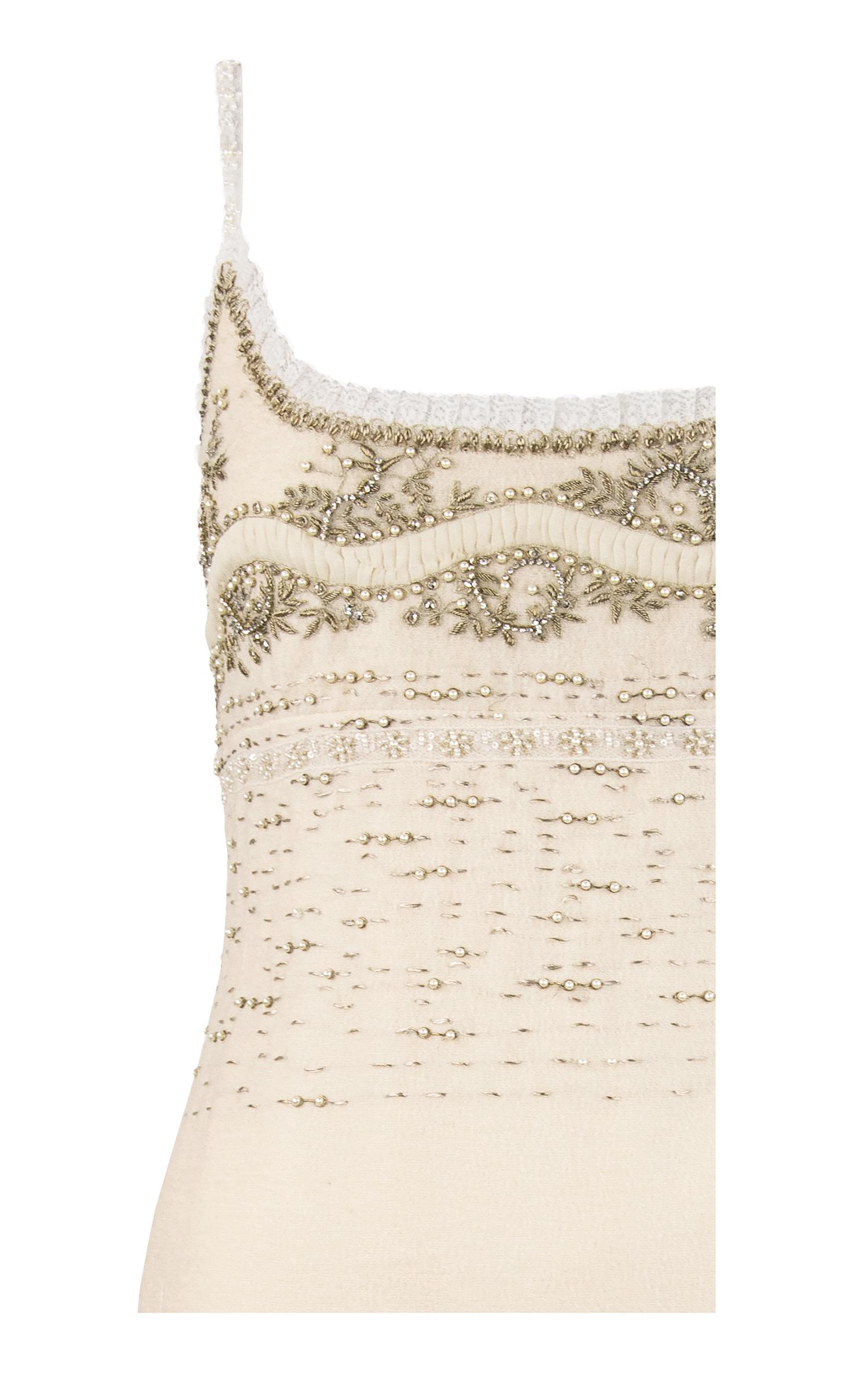 Oscar de la Renta Dress with Embroidery  For Sale 2