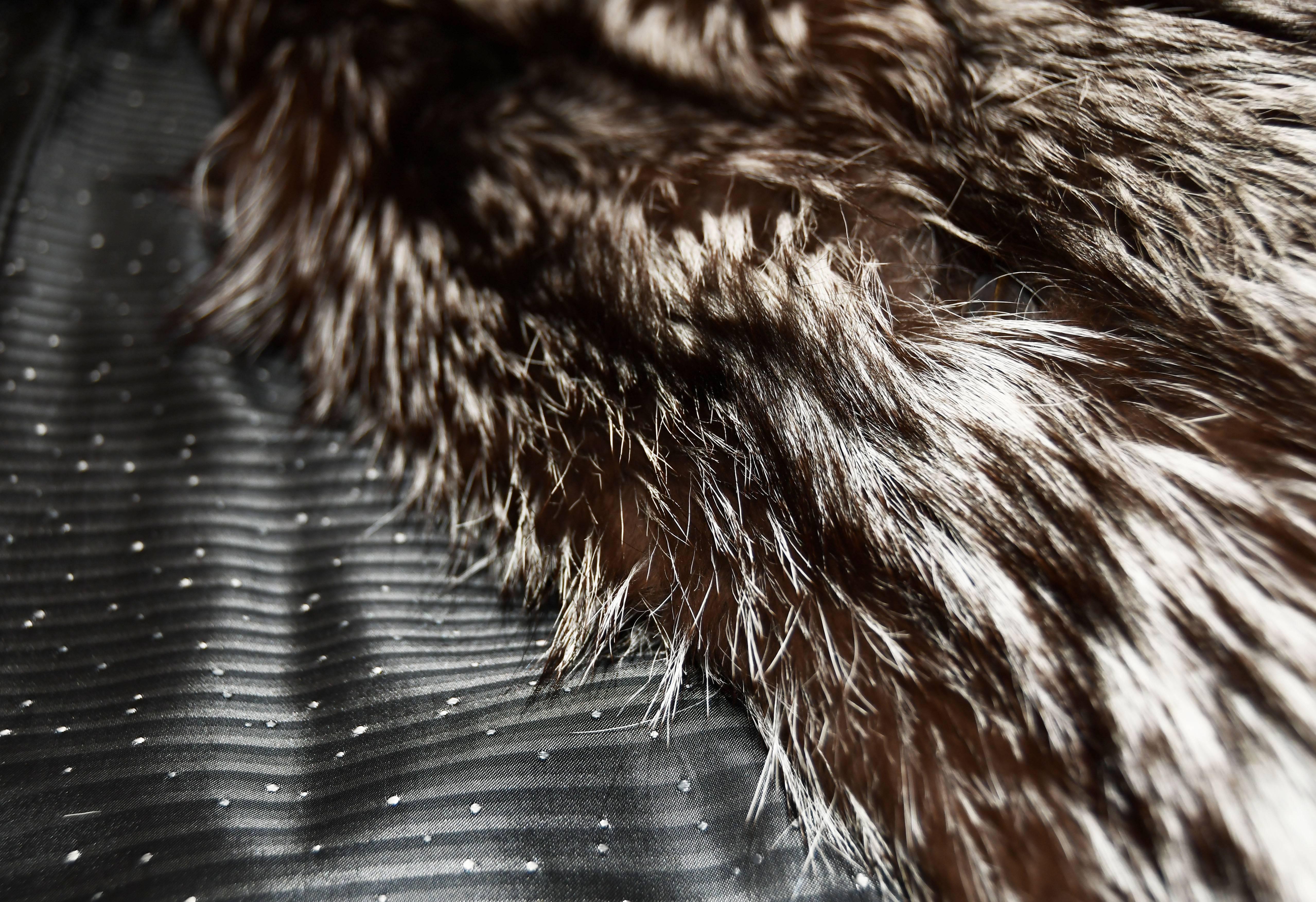 Silver Fox Fur Coat For Sale 3