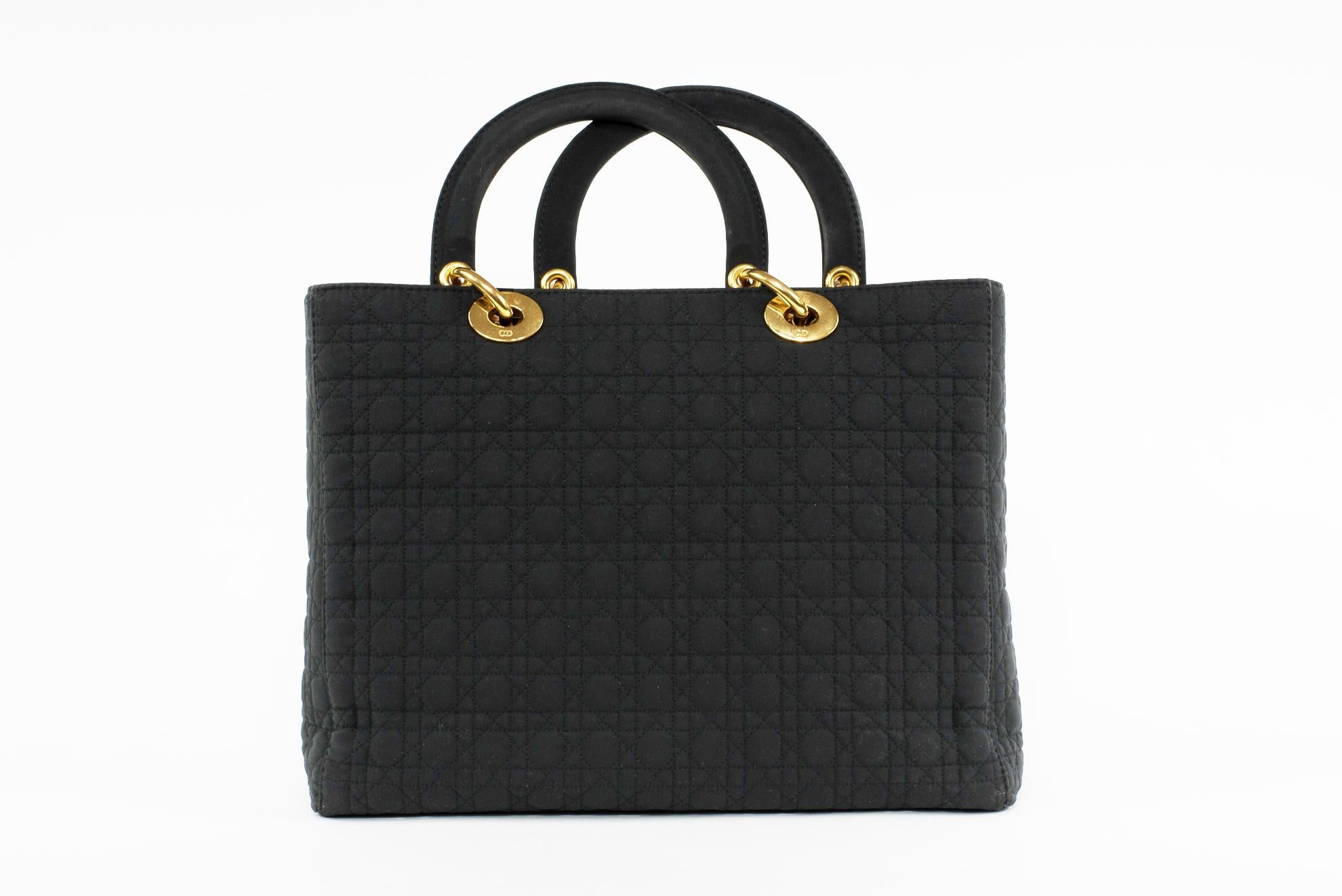 lady dior nylon bag