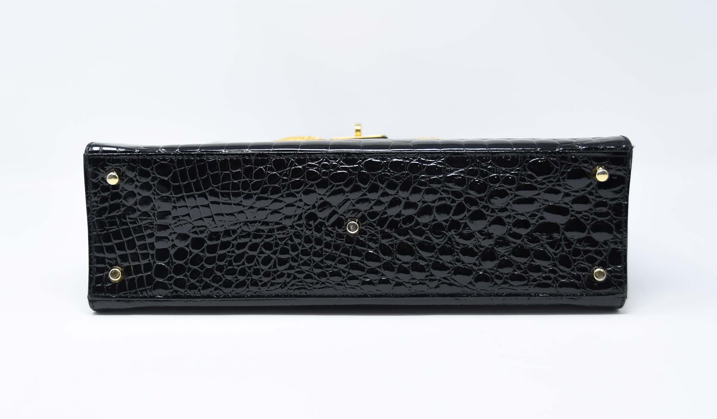 Gianni Versace „Diana“ Tasche (Schwarz) im Angebot