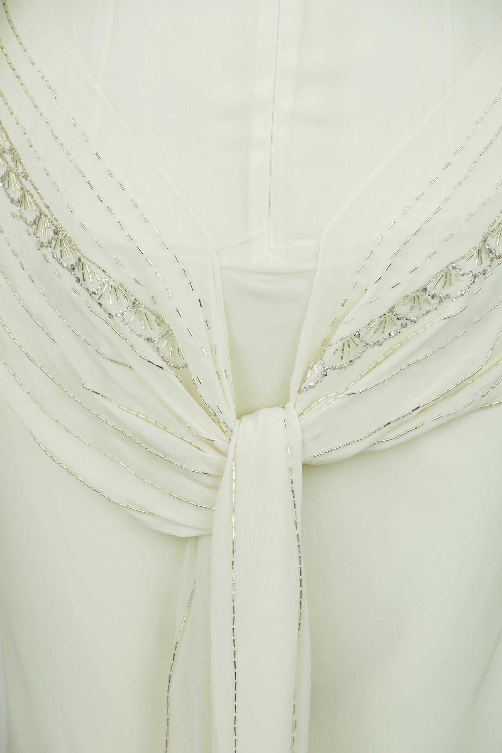 vintage dior white dress