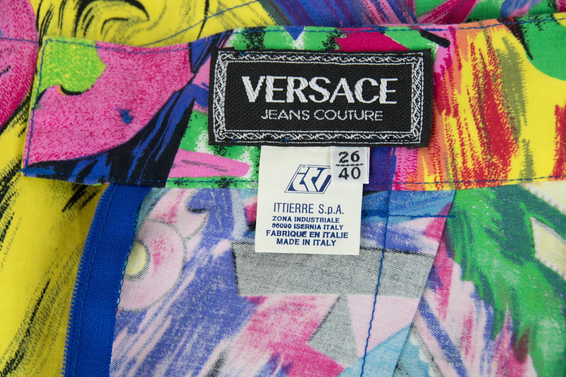 Versace Vintage Betty Boop and Marilyn Monroe Two Piece Suit   For Sale 2
