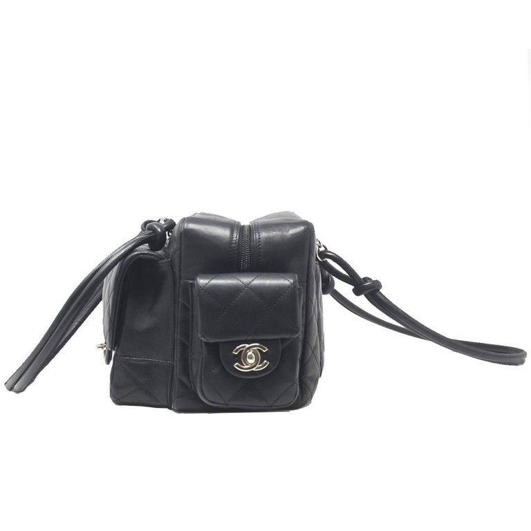 Chanel Cambon Reporter leather handbag - ShopStyle Shoulder Bags