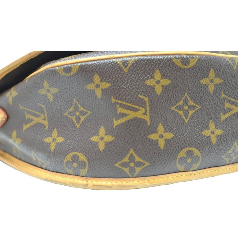 Menilmontant crossbody bag Louis Vuitton Brown in Synthetic - 23544264
