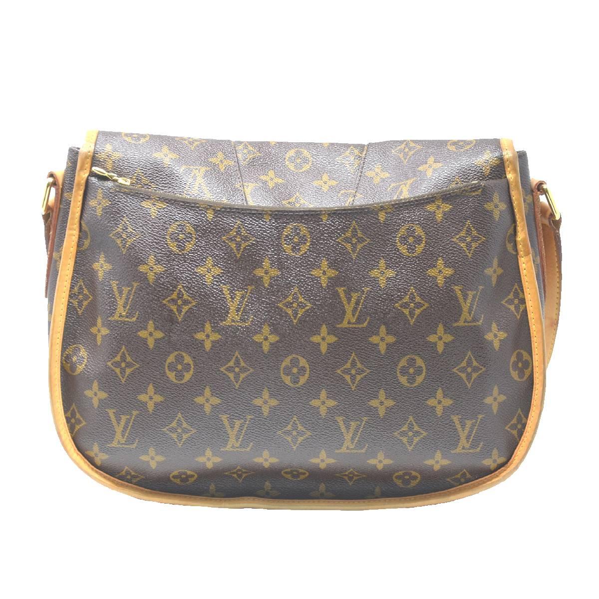 Gray Louis Vuitton Menilmontant GM Crossbody Monogram Shoulder Bag