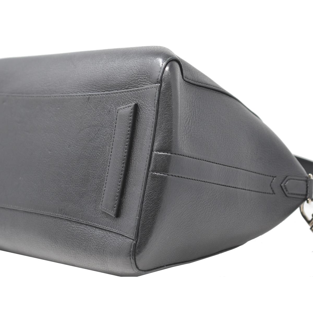 Givenchy Antigona Medium Black Leather Tote Handbag 4