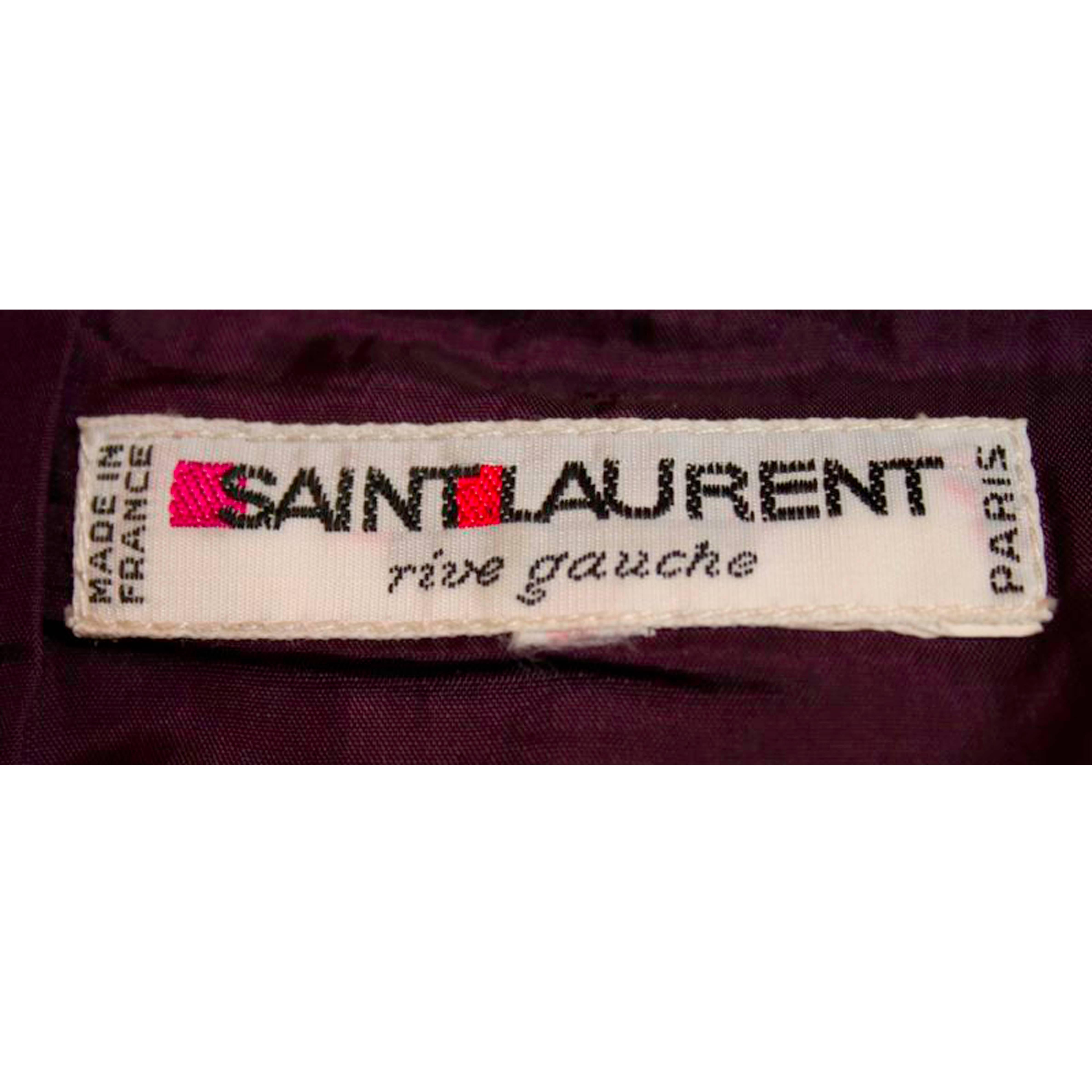 Yves Saint Laurent Rive Gauche Safari style Skirt, circa 1970 In Excellent Condition For Sale In London, GB