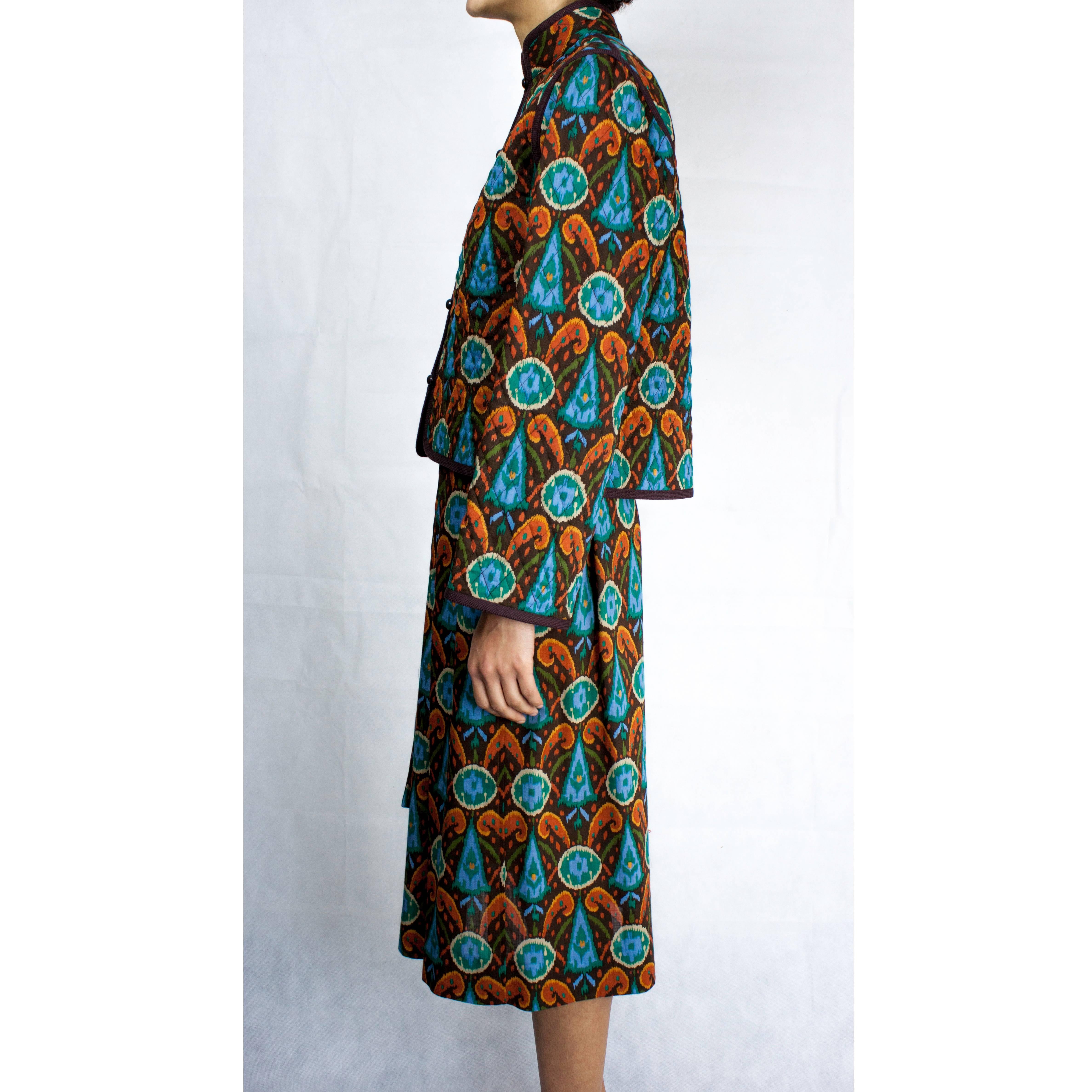 Yves Saint Laurent Russian inspired ensemble, circa 1976 In Excellent Condition In London, GB