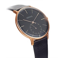 ADEXE Watches Freerunner Petite Black & Rosegold Quartz Watch