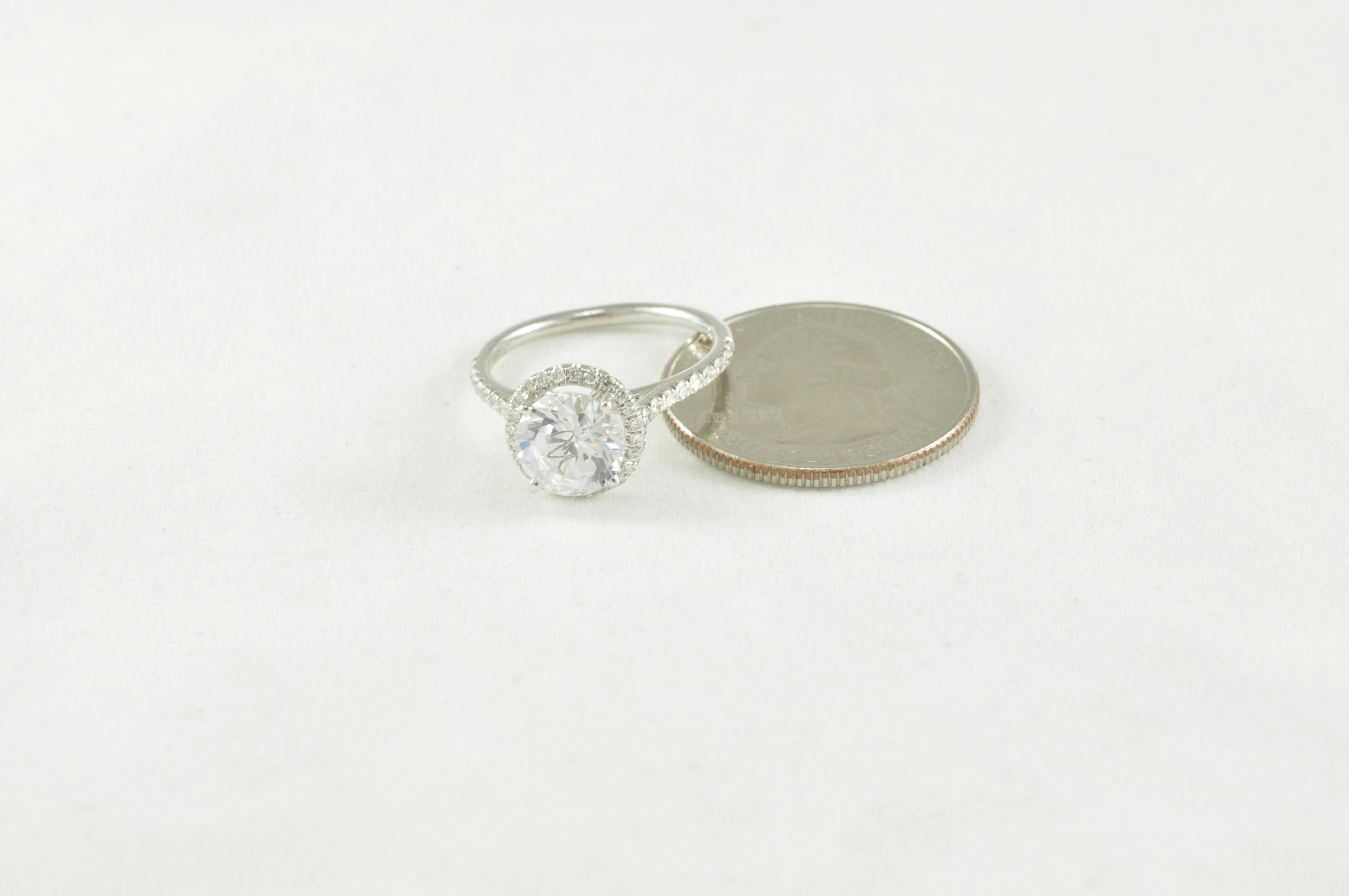 Women's Uneek Diamond Semi Mount Ring For Sale