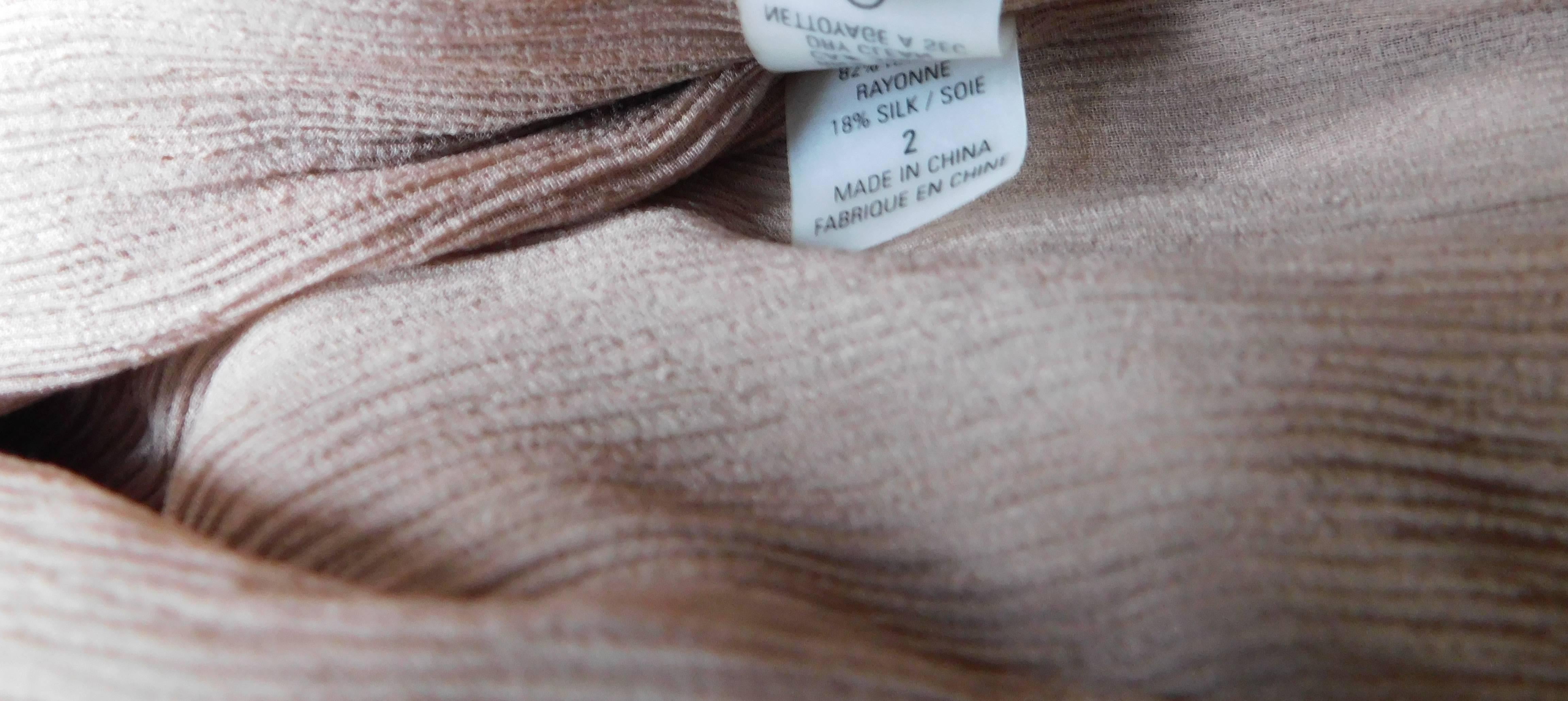 Elie Tahari Silk Velvet Jacket with Embroidered Details For Sale 1