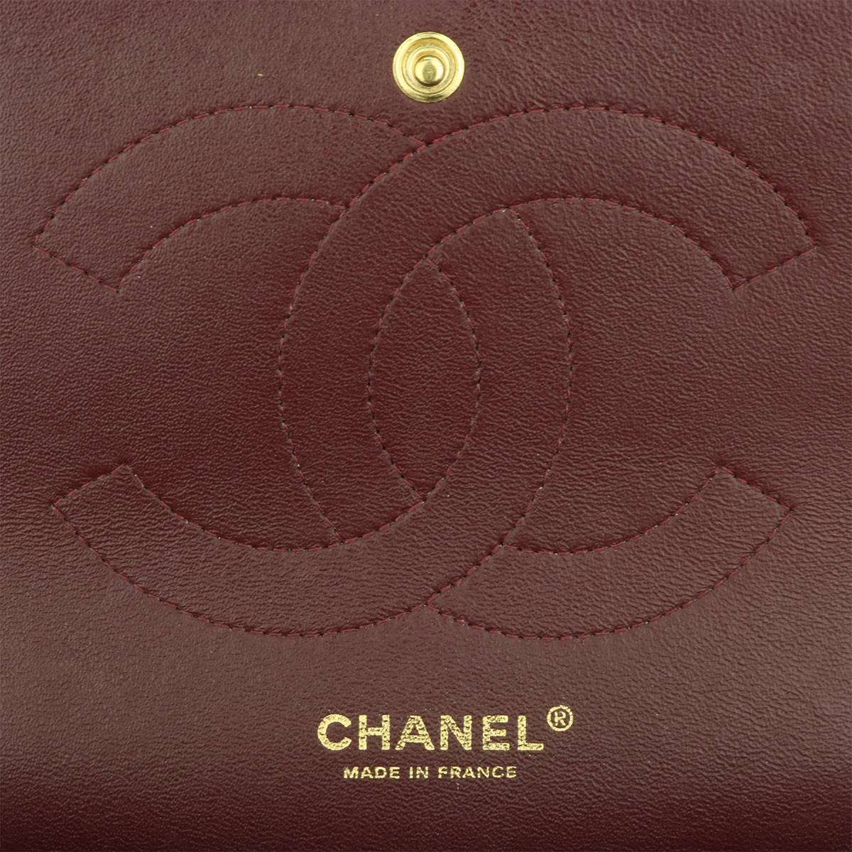 CHANEL Classic Jumbo Double Flap Black Lambskin with Gold Hardware 2013 11