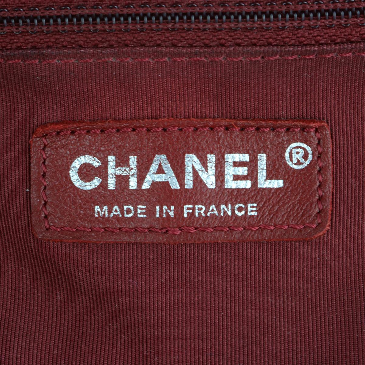 Chanel Medium Rich Red Caviar Quilted Boy Bag with Ruthenium Hardware, 2015 10