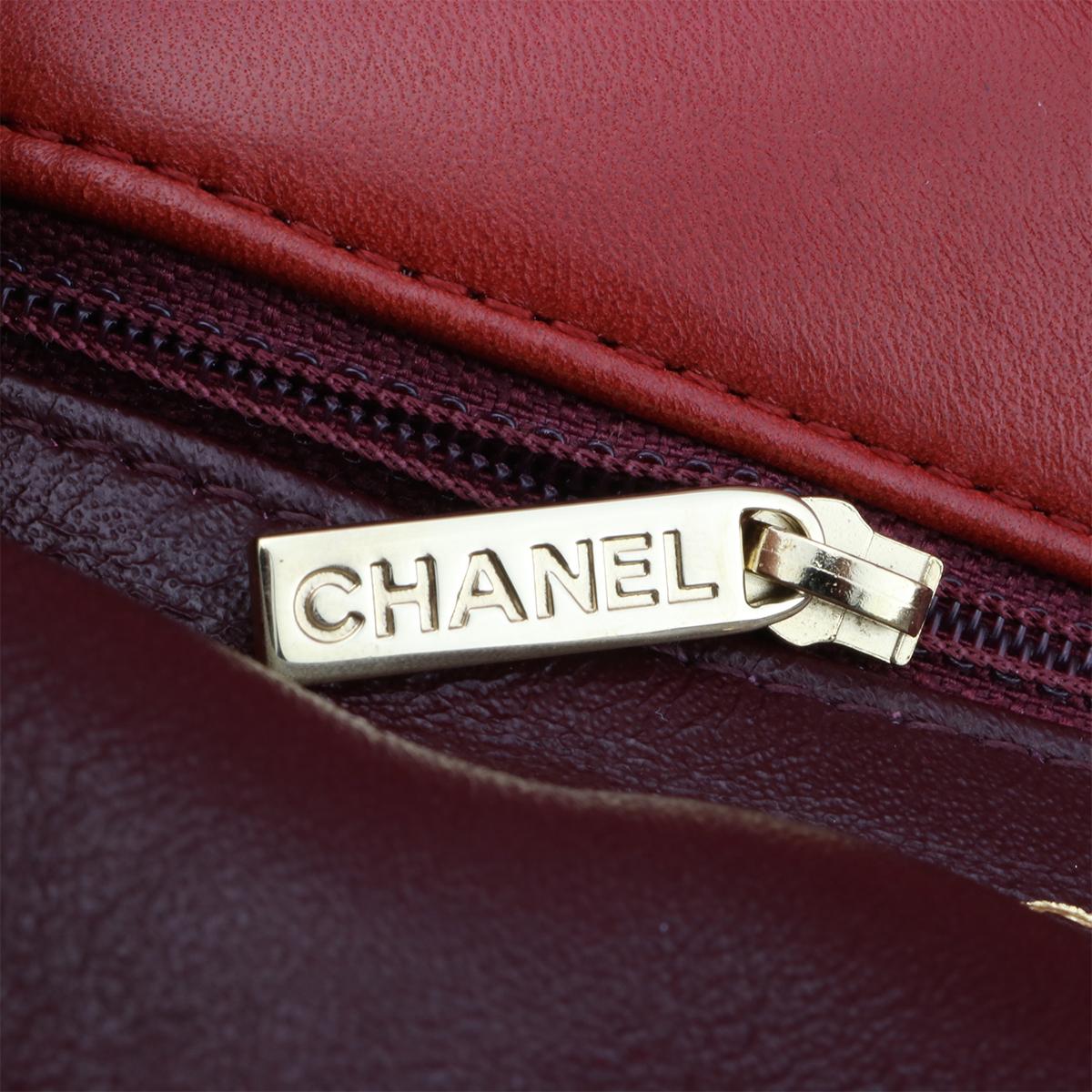 CHANEL Trendy CC Small Red Lambskin with Gold Hardware 2017 7