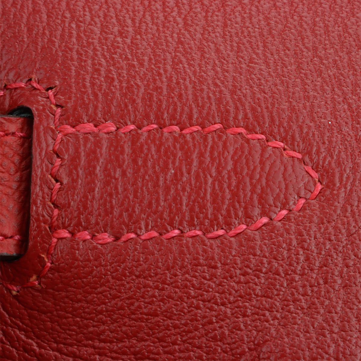 Hermès Birkin 35cm Q5 Rouge Casaque Epsom Leather with Palladium Hardware 2015 13