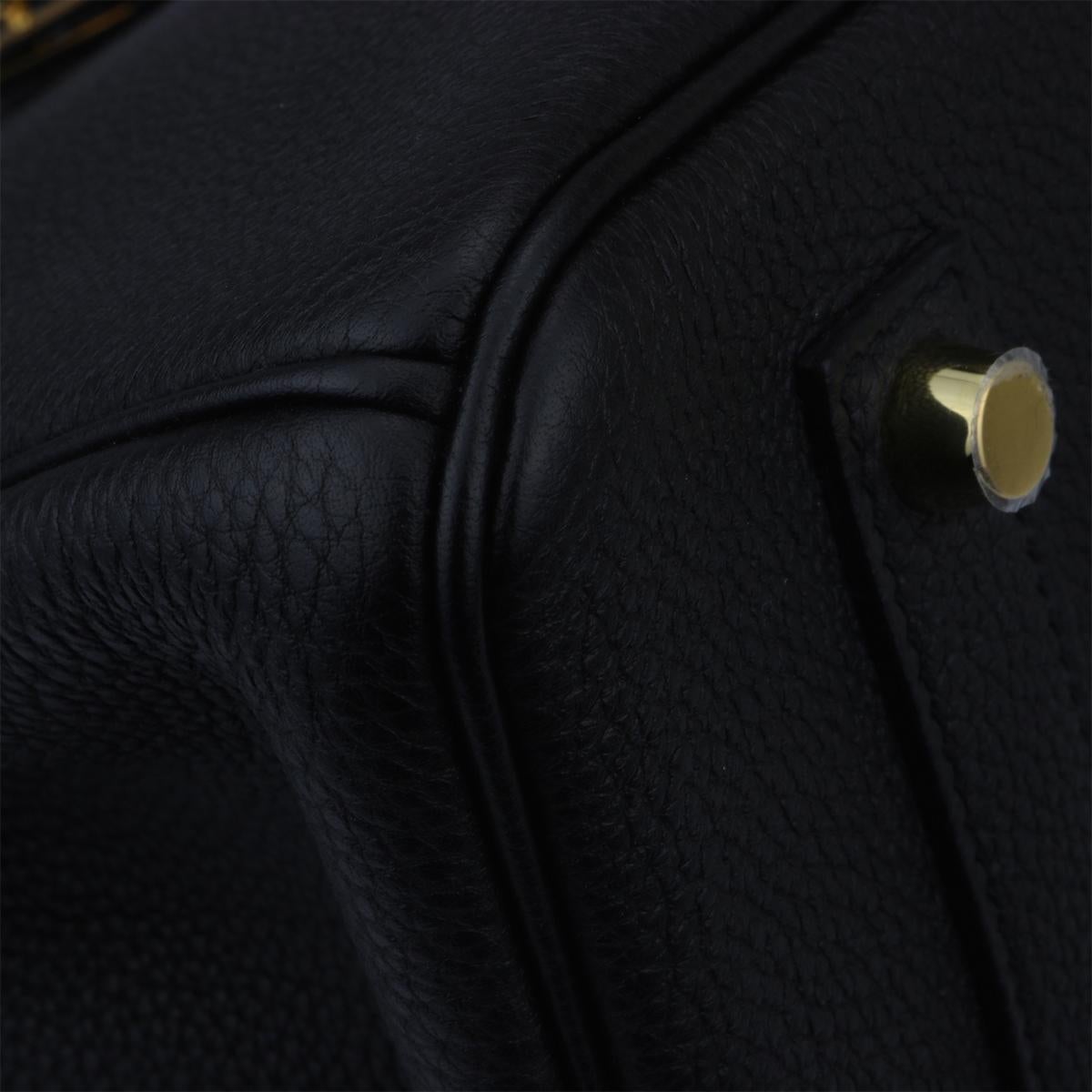 Hermès Birkin 35cm Black Togo Leather with Gold Hardware Stamp T 2015 3