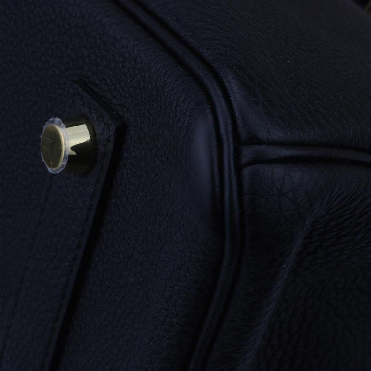 Hermès Birkin 35cm Black Togo Leather with Gold Hardware Stamp T 2015 4