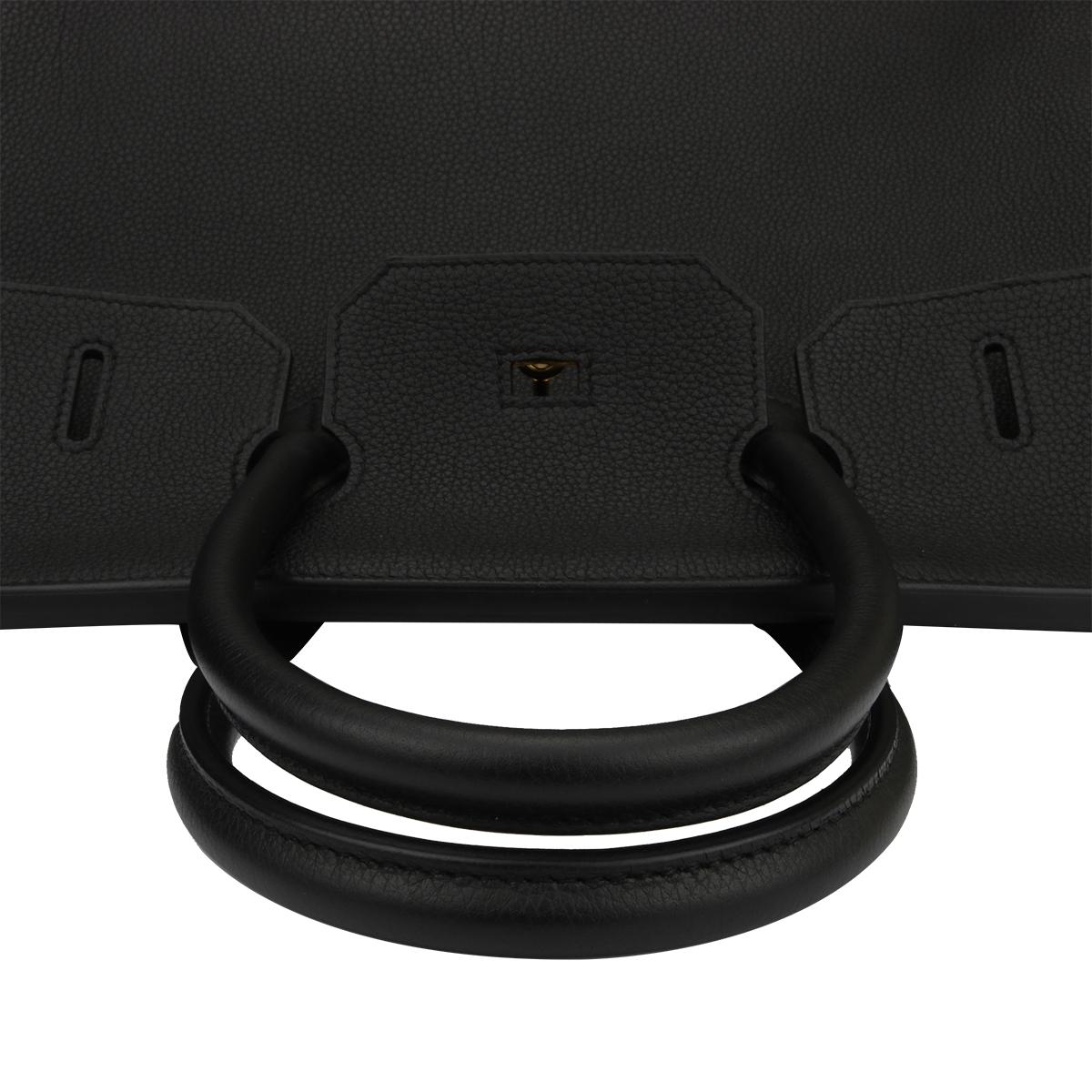 Hermès Birkin 35cm Black Togo Leather with Gold Hardware Stamp T 2015 10