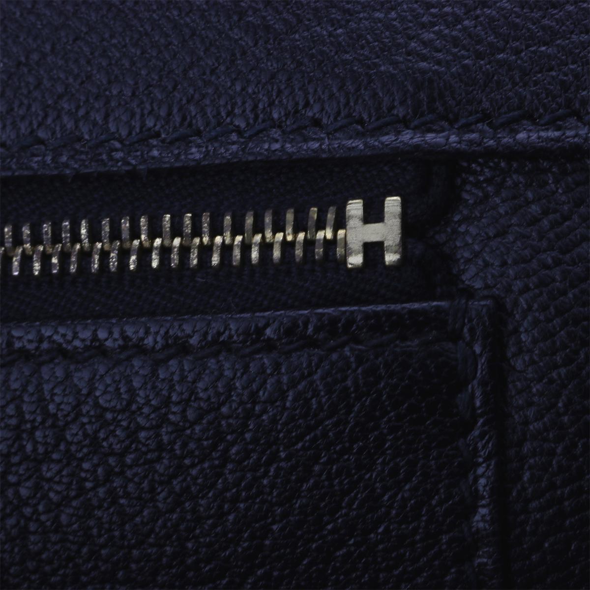 Hermès Birkin 35cm Black Togo Leather with Gold Hardware Stamp T 2015 12