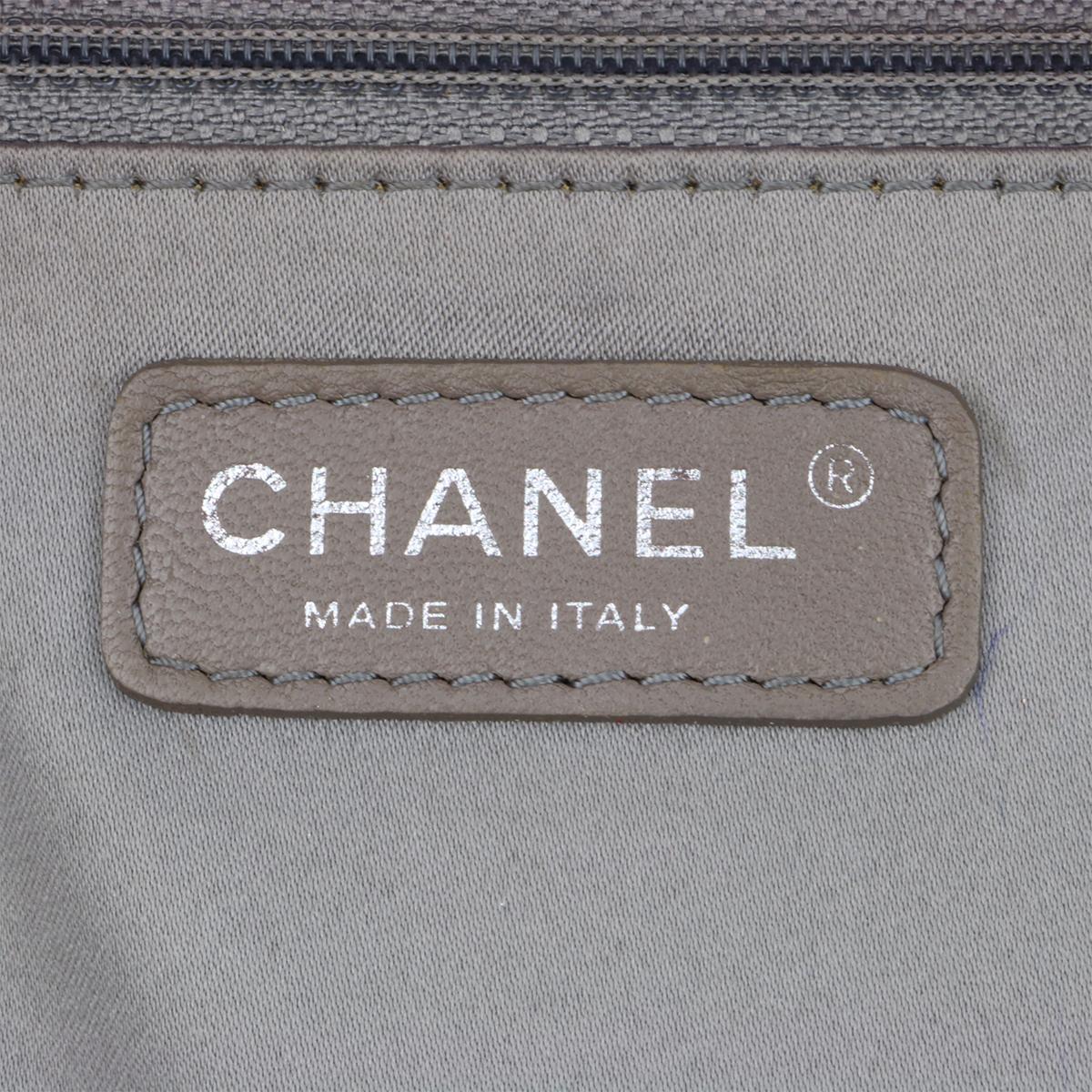 CHANEL Grand Shopping Tote (GST) Red Caviar with Silver Hardware 2013 11