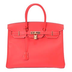 Hermès Rose Jaipur Candy Birkin 35 in Epsom