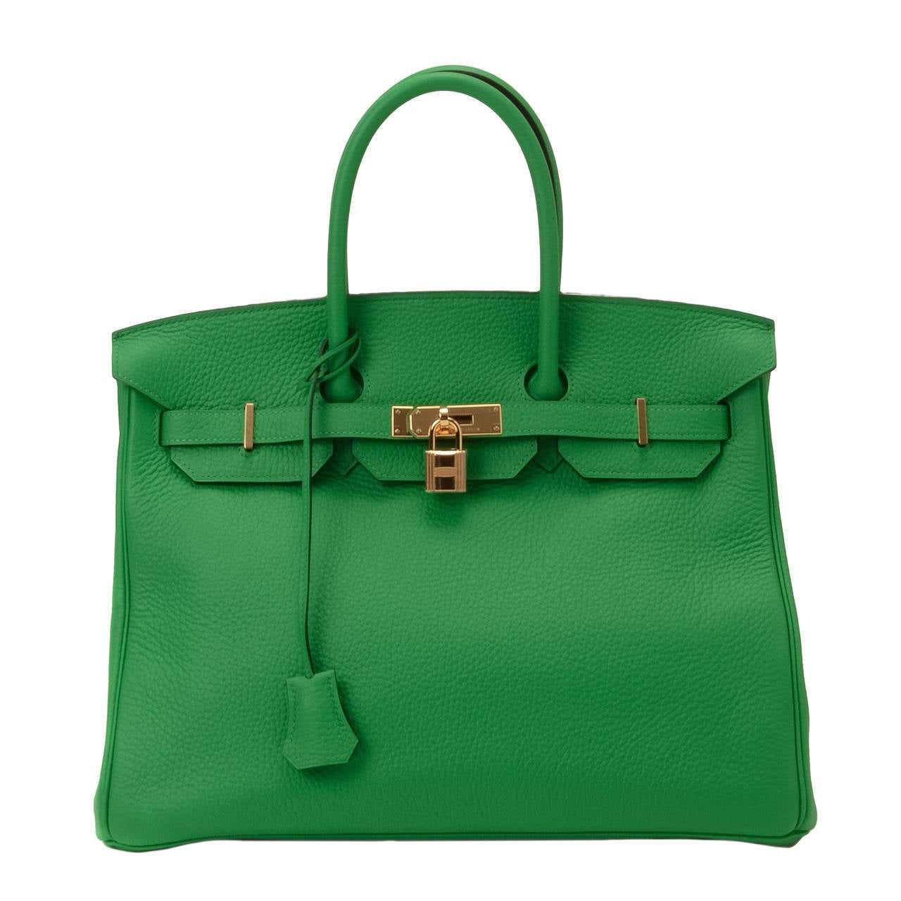 Hermès Bamboo Birkin 35 in Taurillon Clémence at 1stdibs