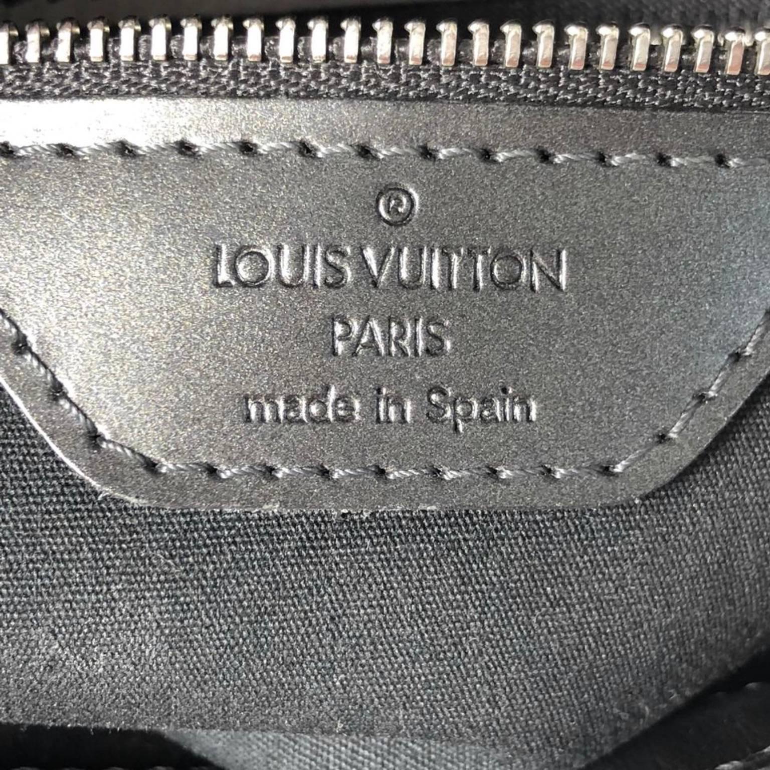 Louis Vuitton Matte Vernis Stockton in Grey Shoulder Bag 5