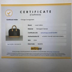 Louis Vuitton Monogram Alma PM Satchel Bag