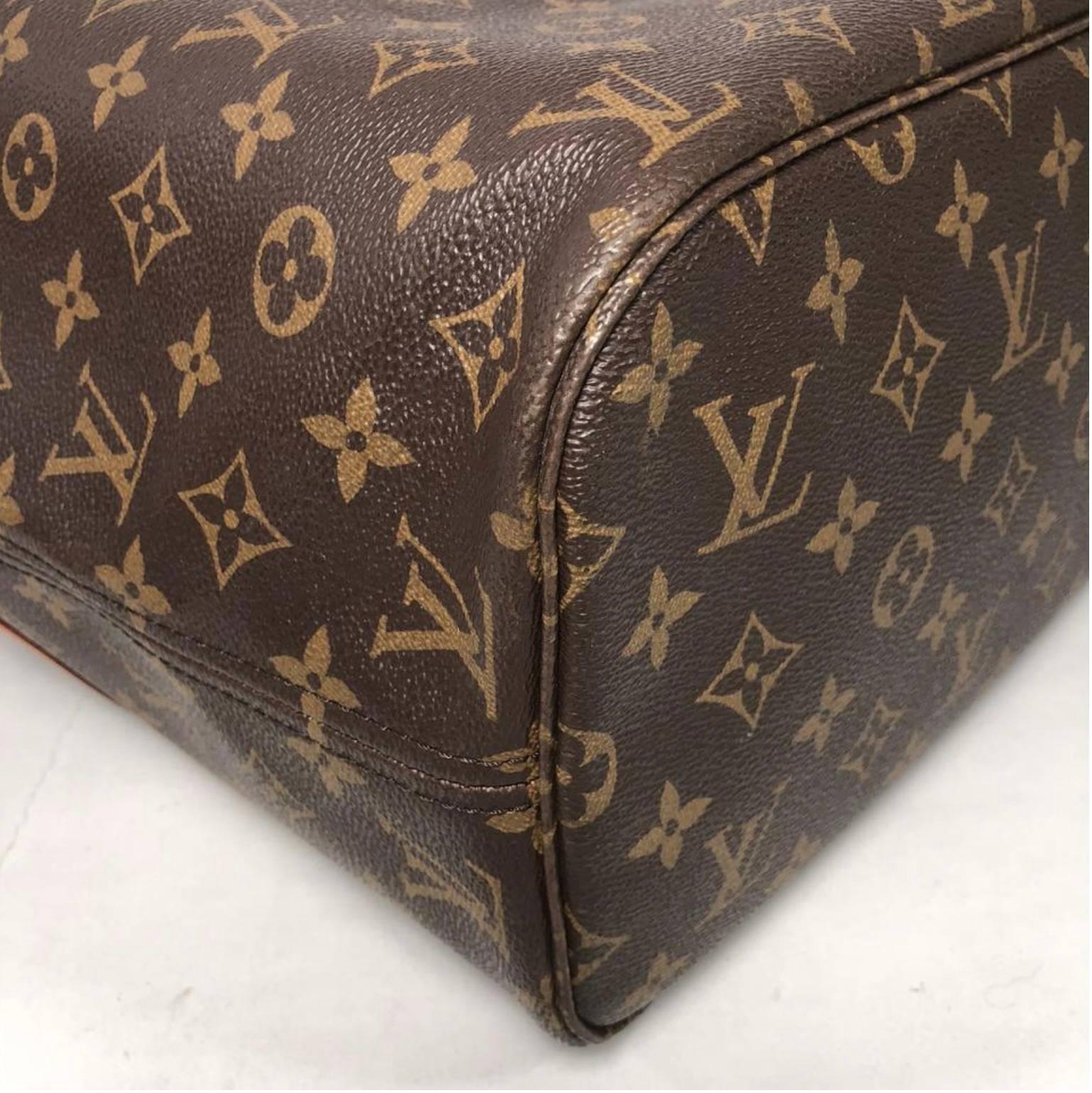 Louis Vuitton Monogram Neverfull MM with Cherry Interior Tote Handbag  3