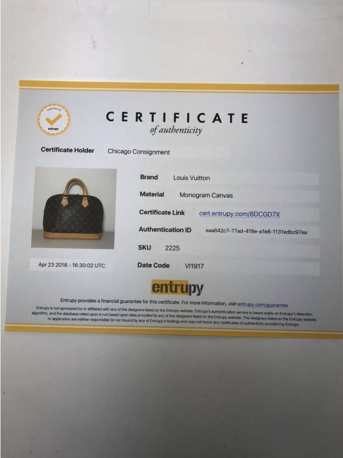 MODEL - Louis Vuitton Monogram Alma PM

CONDITION - Very Good. Clean and light vachette, light watermarks on base and lower trim. Small smudge on chap. No rips, holes, tears, stains or odors. Piece maintains original shape without cracks or creases.