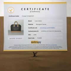 Louis Vuitton Monogram Alma PM Top Handle Handbag
