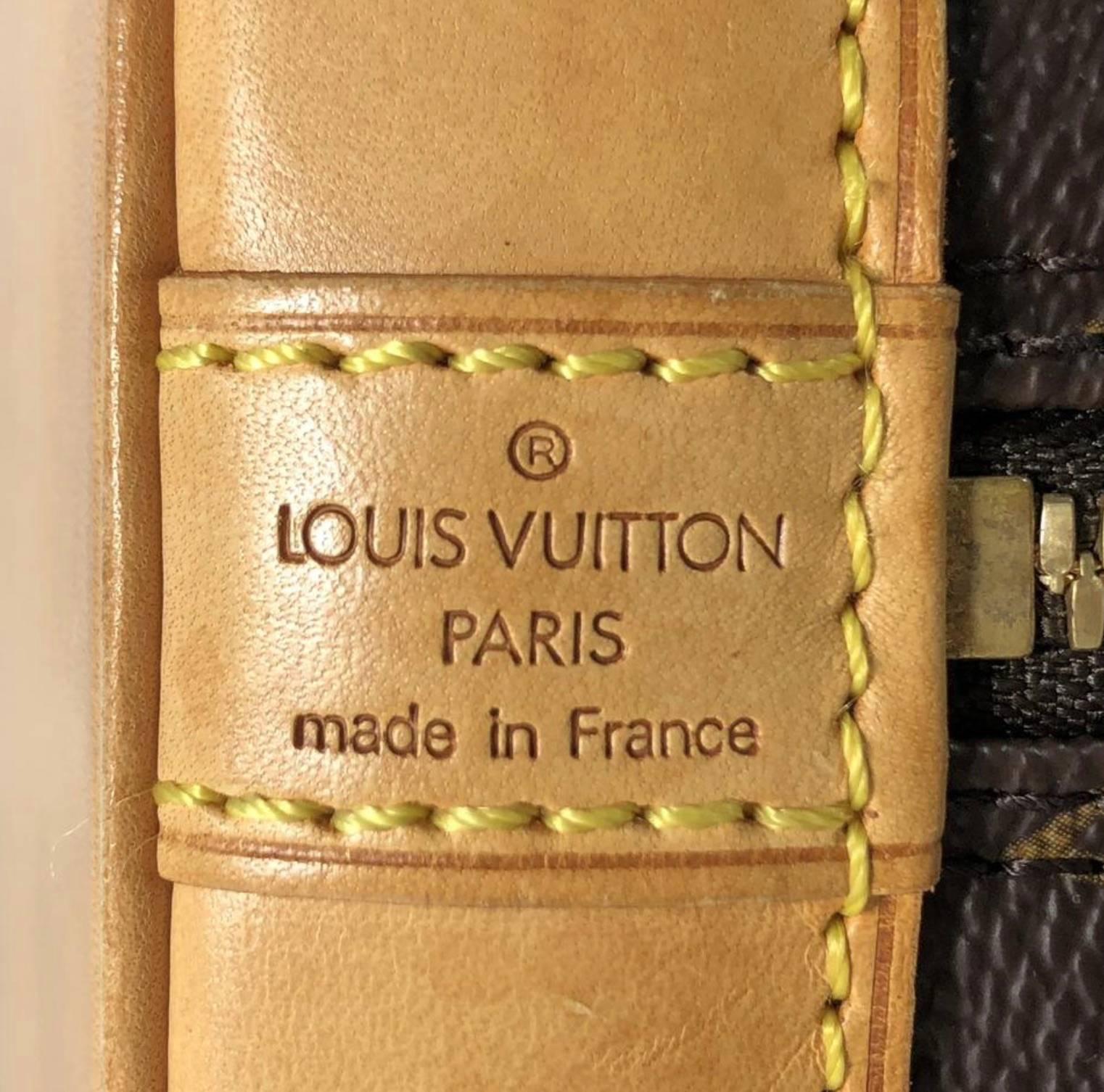 Louis Vuitton Monogram Alma PM Top Handle Handbag  For Sale 5