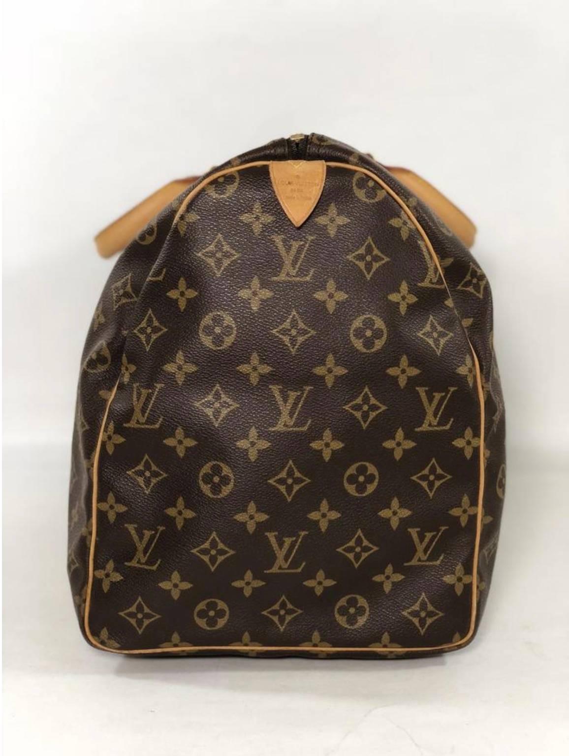 Black Louis Vuitton Monogram Keepall 50 Travel Bag