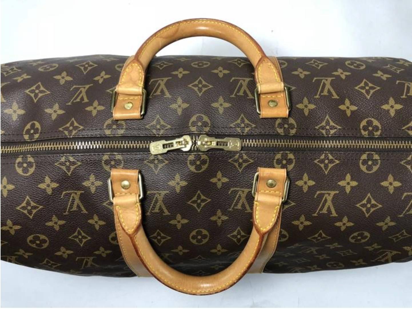 Louis Vuitton Monogram Keepall 50 Travel Bag 1
