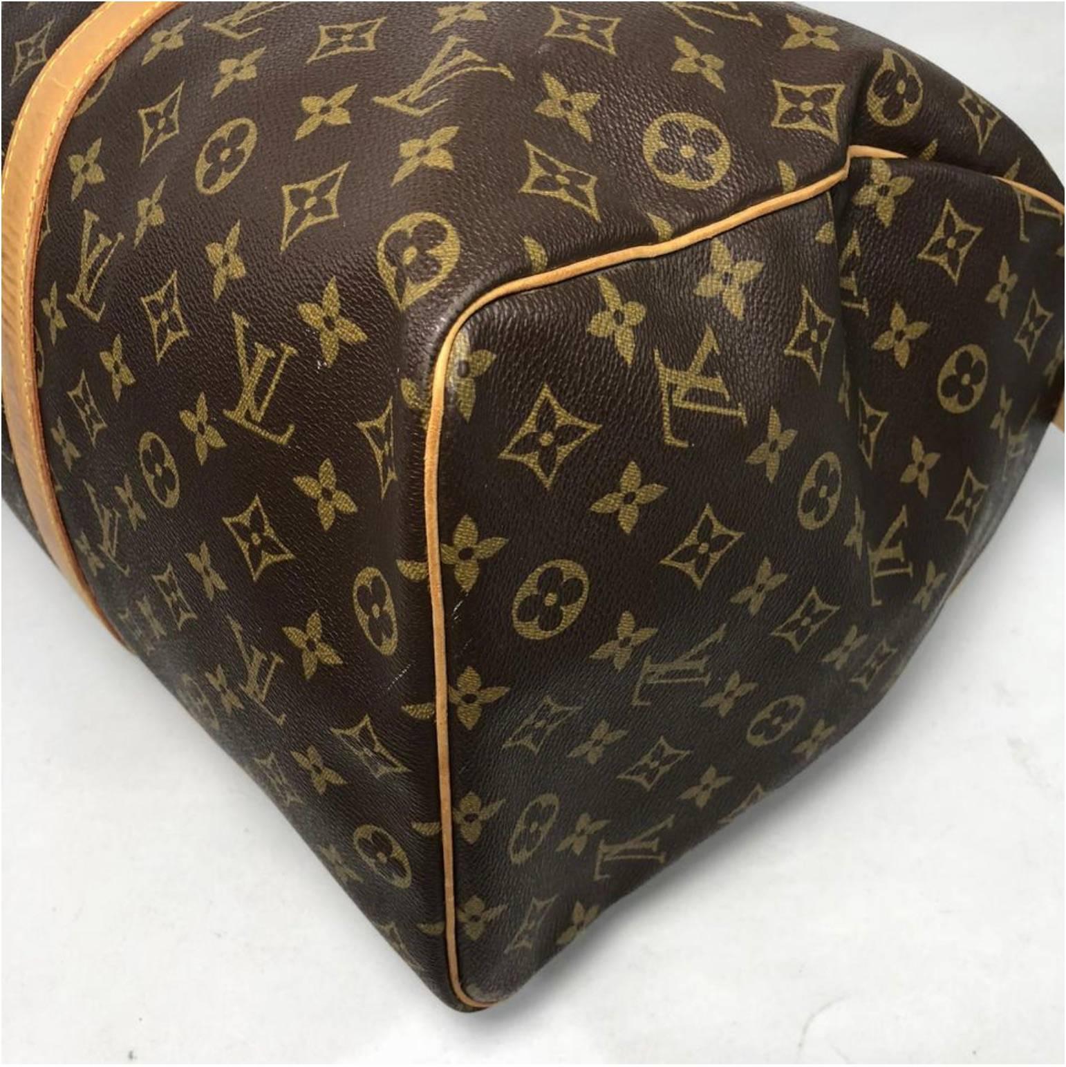 Louis Vuitton Monogram Keepall 50 Travel Bag 4