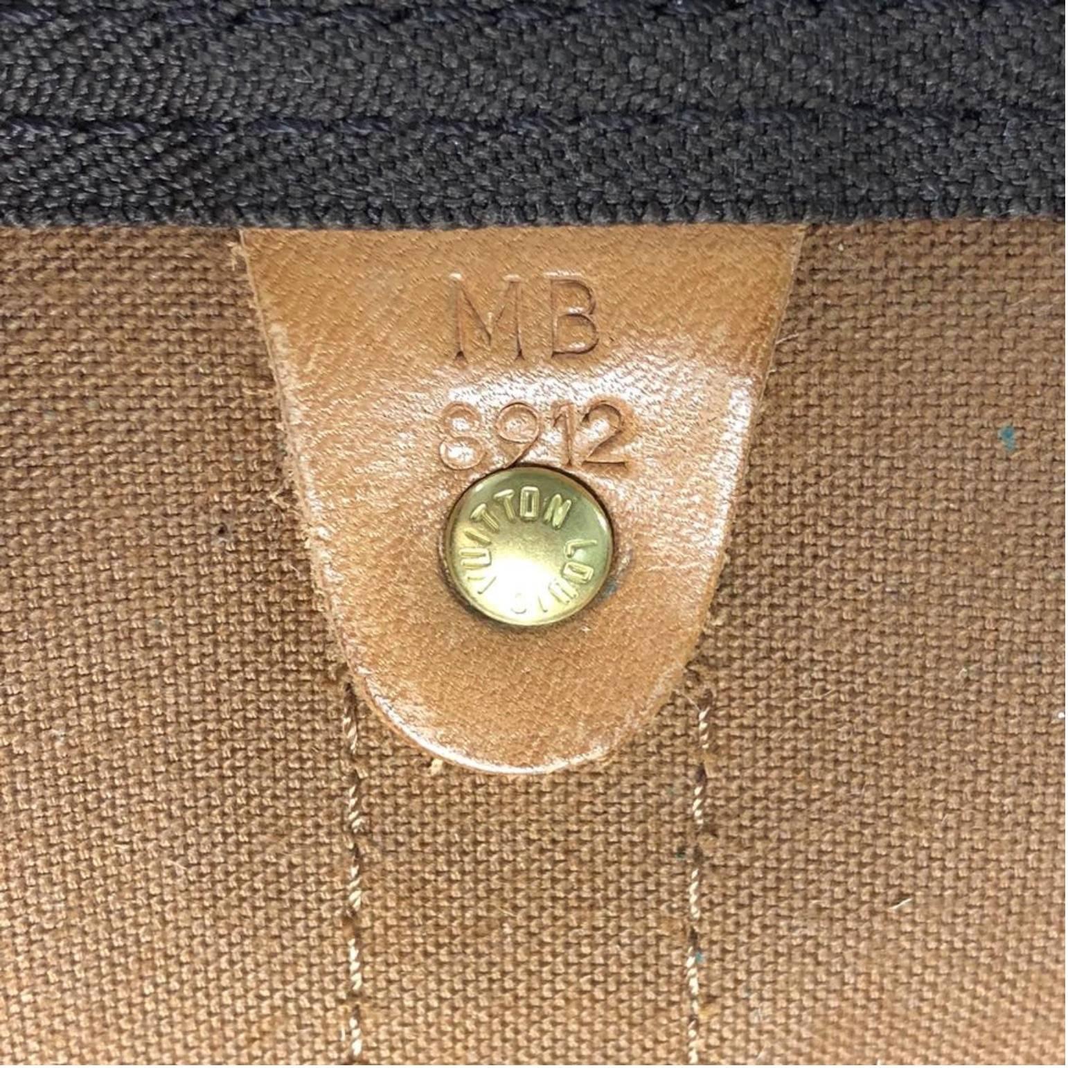 Louis Vuitton Monogram Keepall 50 Travel Bag 6