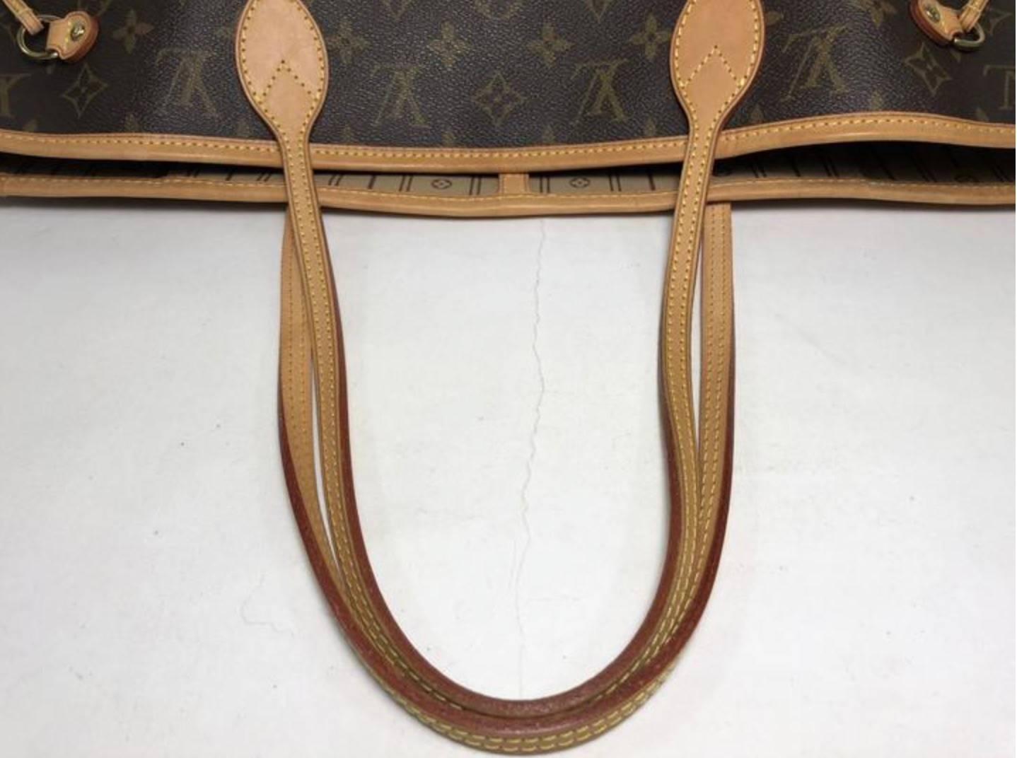 Black Louis Vuitton Monogram Neverfull MM Tote Handbag