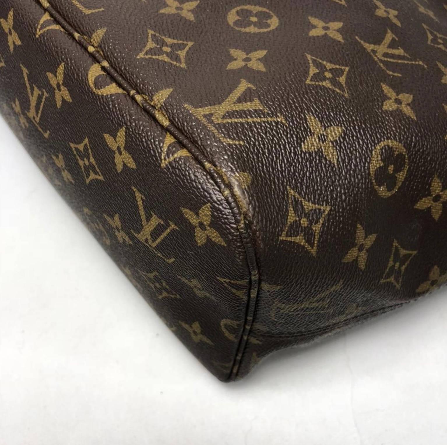 Louis Vuitton Monogram Neverfull MM Tote Handbag 2